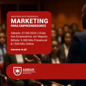 MASTERCLASS PRESENCIAL – MARKETING PARA EMPREENDEDORES